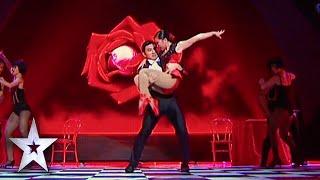 Gao and Liu’s GoldenBuzzer Acrobatic Tango | Asia’s Got Talent Semis 1