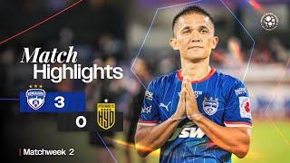 Match Highlights | Bengaluru FC 3-0 Hyderabad FC | MW 2 | ISL 2024-25