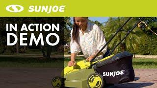 Sun Joe MJ402E Electric Lawn Mower - In Action Demo