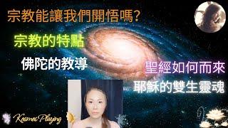 71）宗教能讓我們開悟嗎？| 聖經如何而來？| 耶穌的雙生靈魂 | 佛陀的教導|宗教的特點