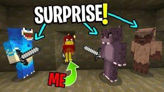 THEY WASNT EXPECTING THIS SURPRISE ATTACK !! : Minecraft xbox Mystery