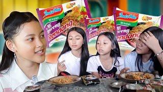 SEKAR MUKBANG MIE RENDANG PEDAS BARENG KANZA  #gwsm #garudawisnusatriamuda