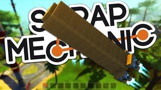 ONE MAN ROCKET SHIP! | Scrap Mechanic #2