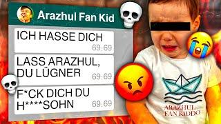 Wütende ARAZHUL FANS beleidigen mich :(