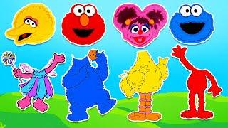 Create Sesame Street Characters with Play Doh | Best Learn Colors | Preschool Toddler Learning Video