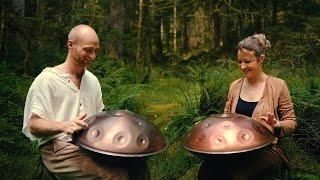 Breath of Existence (888 Hz) | 1 hour handpan music | Malte Marten & Marie Delmas