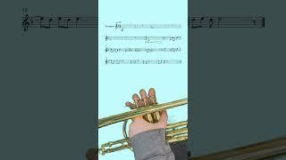 Land of 1000 Dances on Trumpet  #trumpet #playalong #sheetmusic