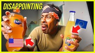 American VS European FANTA (American Reacts)