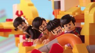 The Beatles’ LEGO Yellow Submarine vs. the Sea Monster