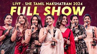 She Tamil Nakshatram Awards 2024 Full Show | Preethi Asrani, Archana, Lakshmi Priya & Priyanka Kumar