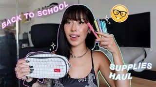 What's in my backpack  Supplies Haul 