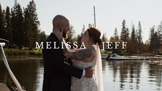 An Intimate Lake Wedding | Melissa + Jeff 4k