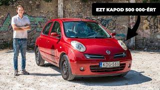 AUTÓT egy OKOSTELEFON áráért? Nissan Micra 1.2 teszt