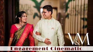 Best Engagement Cinematic Highlight Video 2024 | Mahesh & Vinaya | Film By Nikhil Sutar Photography