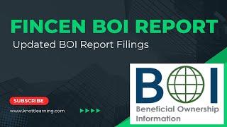 BOI Report Updates for FinCEN - What Information Needs to be Updated?