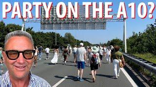 Amsterdam Party on the Ring A10 Freeway?