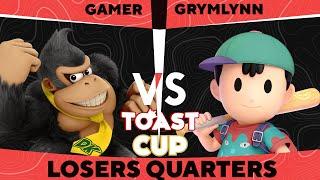 Losers Quarters - Toast CUP #1 - Gamer (Donkey Kong) vs Grymlynn (Ness)