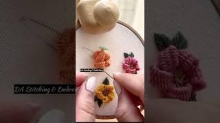 Unique hand embroidery for you #shorts #trending #stitch #embroidery #foryou #ytshorts #newstitch