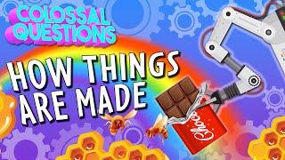 How is It Made? Chocolate, Honey, and MORE! | COLOSSAL QUESTIONS