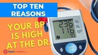 Why Is Your Blood Pressure High at the Doctor's?