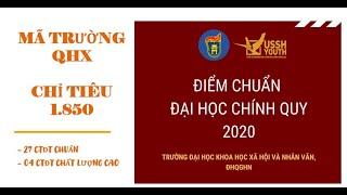 Toàn cảnh điểm chuẩn Trường Đại học Khoa học Xã hội và Nhân văn năm 2020: Cao nhất 30 điểm