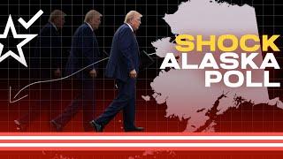 SHOCKING ALASKA POLL: Donald Trump Leads by FOUR in SOLID Red State