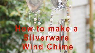 How to make a silverware wind chime