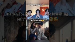 lesserafim vs wooga react Taehyung's  mv#bts#lesserafim #wooshik#parkseojoon#parkhyungsik#taehyung