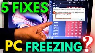 How to Fix PC Freezing Problem Windows 10/11 (5 FIXES) 