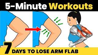 LOSE ARM FAT IN 7 DAYS (standing workout) TONE FLABBY & SAGGING ARMS IN 1 WEEK