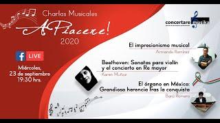 Concertare Musika - 11va. Charla Musical A Piacere!