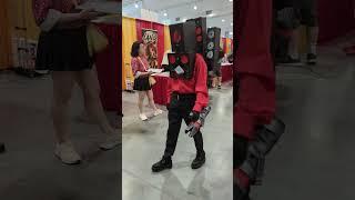 Skibidi Titan Speakerman Cosplay at Terrificon!