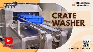 SS Engineers’ Advanced Crate Washer with RLC Control