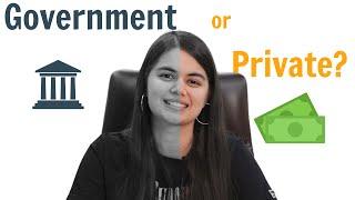 Government or Private | What job to do?