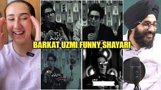 Indian Reaction to Barkat Uzmi Urdu Shayari Compilation | Raula Pao