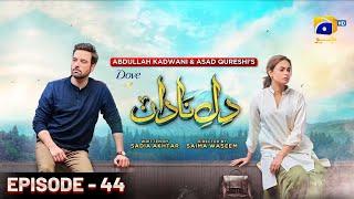 Dil-e-Nadan Episode 44 - [Eng Sub] - Digitally Presented by Dove - 13th January 2025 - HAR PAL GEO