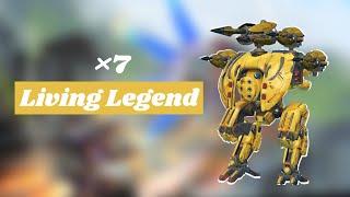 Angler Stake Needle ×7 Living Legend / War Robots Test Server Gameplay Wr