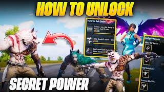 WOLF & BAT SECRET POWER / HOW TO COMPLETE TRAIL OF DARK SHADOW BGMI