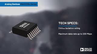 Six-Channel Digital Isolators for Low Isolation Applications w/Galvanic Isolators