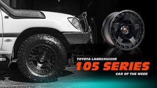 Landcruiser 105 Series with Simmons Rugged R13 wheels