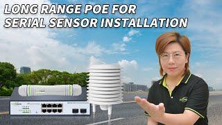 How to Monitor Serial Sensors Over 500 Meters with Network Cable
