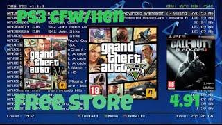 Ps3 pkgi free game store!! cfw/hen