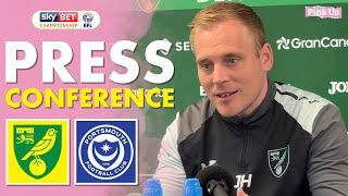 Johannes Hoff Thorup press conference ahead of Portsmouth | The Pink Un