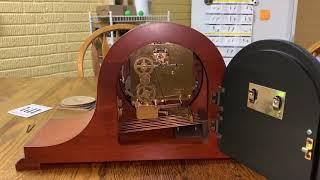 In-depth look at a Canadian triple chime Mantle clock w/ Hermle movement.