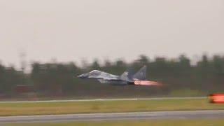 MiG-29 vertical takeoff at Tour de Sky 2014