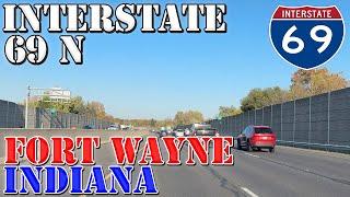 I-69 North - Fort Wayne - Indiana - 4K Highway Drive