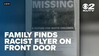 Lehi family finds racist flyer on front door