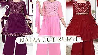 Naira cut kurti collection For Girls | Naira cut kurti | Naira cut dress |