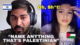 Women Almost Passes OUT after Learning Palestine Is All A LIE!