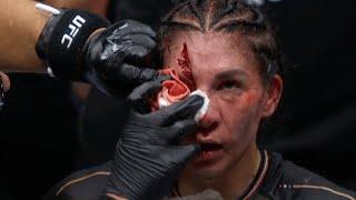 UFC 306 results: Norma Dumont outpoints bloodied Irene Aldana for decision win